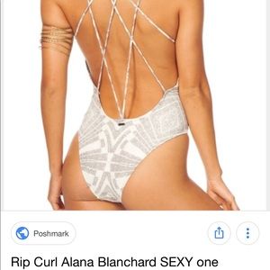 Alana Blanchard Rip Curl one piece